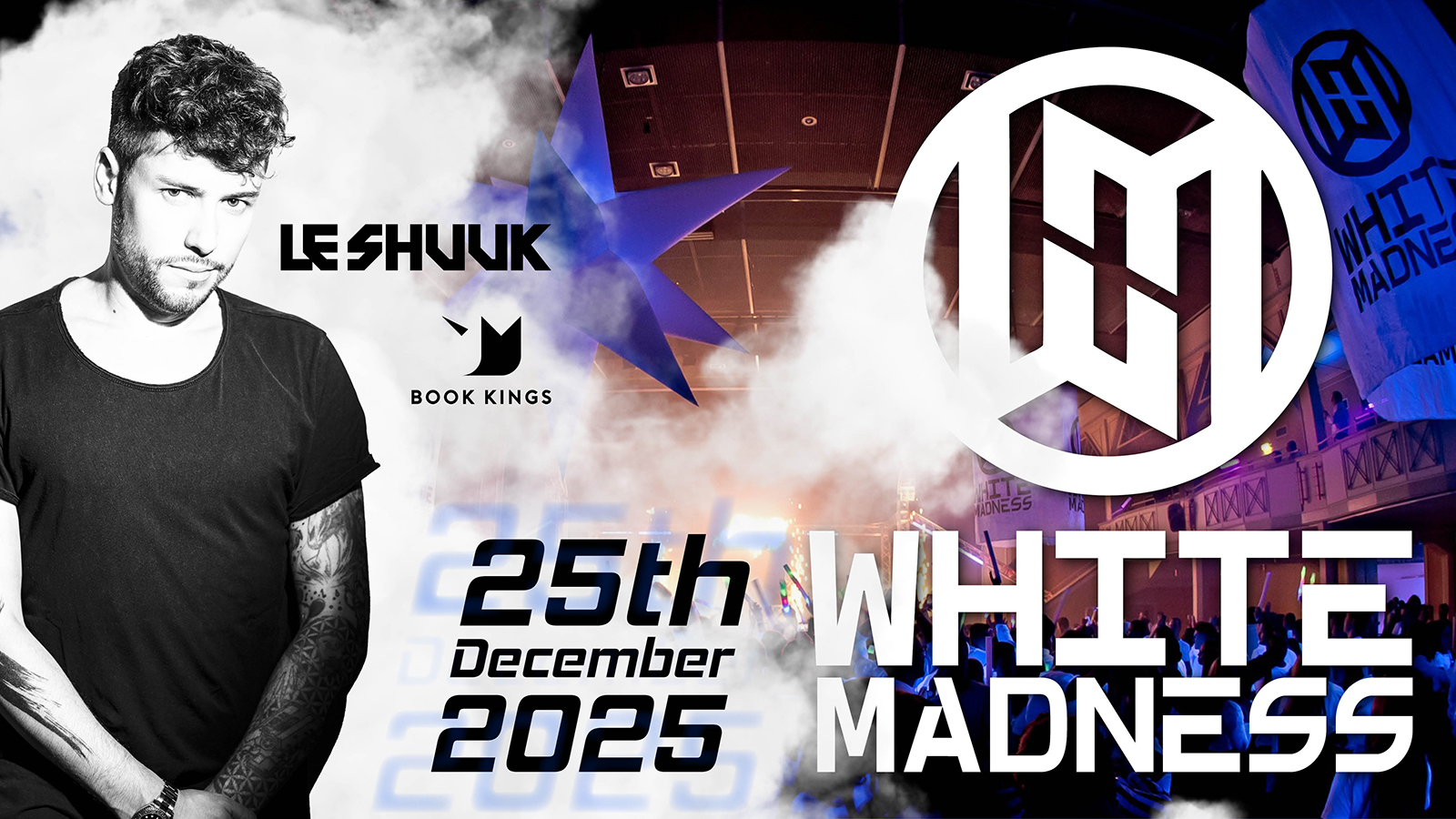 White Madness 2025: Le Shuuk kehrt mit Blacklight-Show zurück nach Holzminden