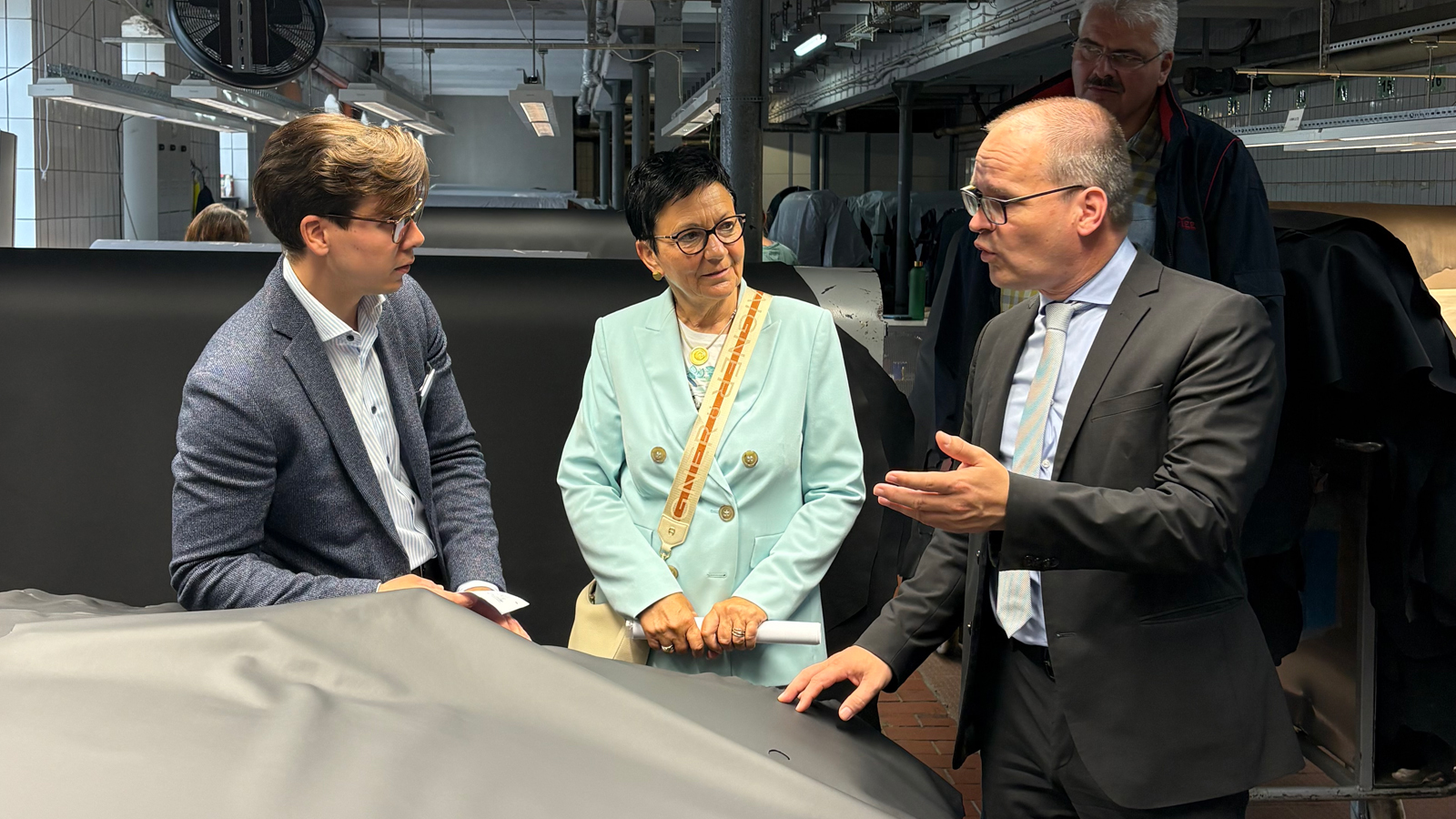 Technischer Geschäftsführer HELLER-LEDER GmbH & Co. KG Yannick Strebost.