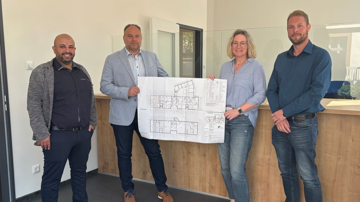 Sozialamt des Landkreises Holzminden mit neuem Eingangsbereich