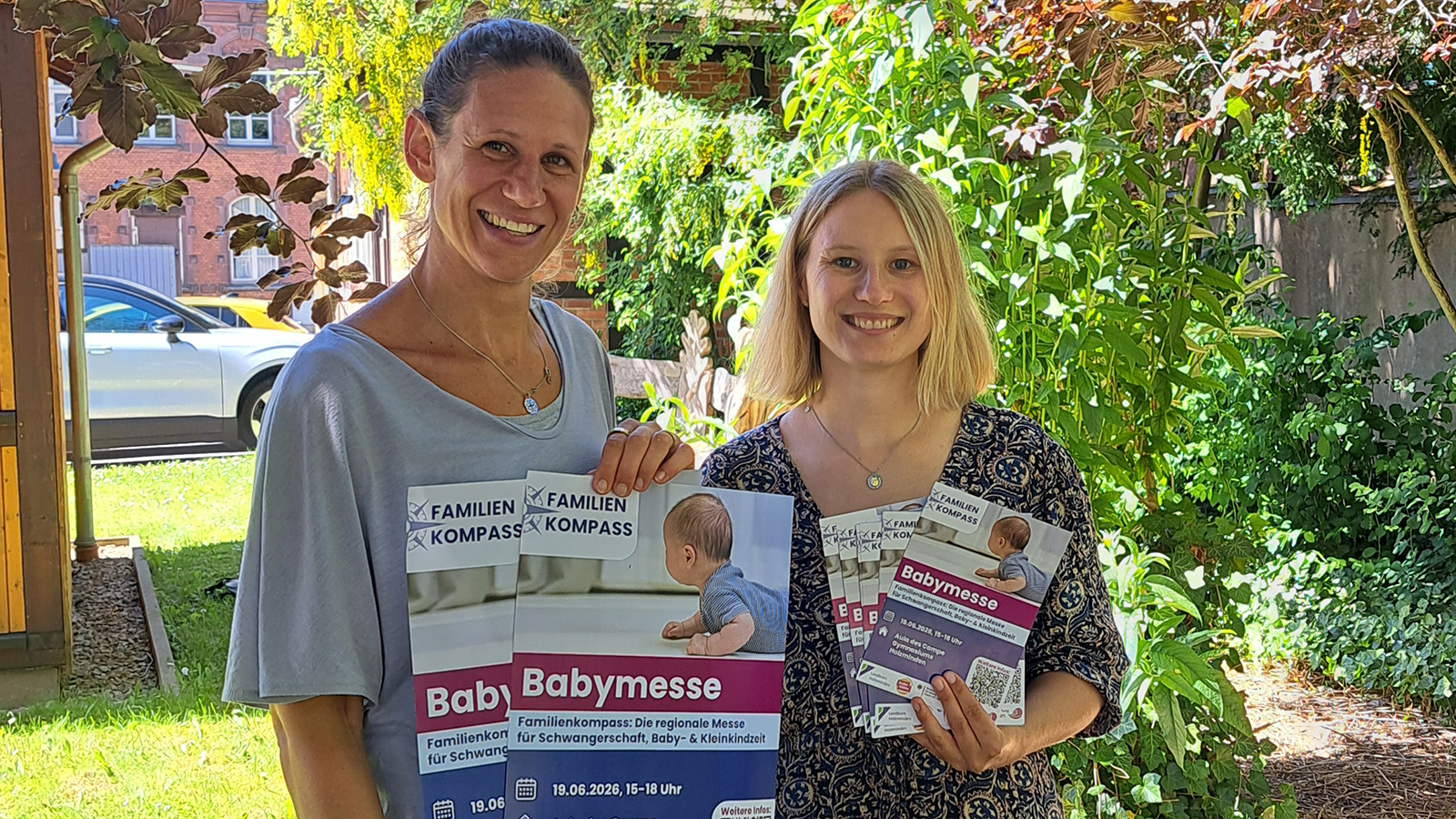 Premiere in Holzminden: Team der Frühen Hilfen lädt Familien zur Babymesse ins Campe Gymnasium ein