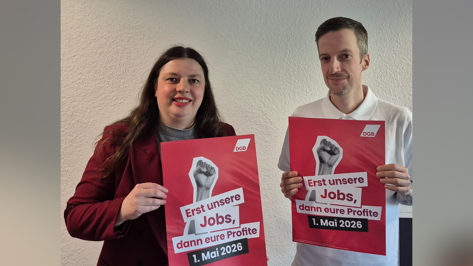 „Erst unsere Jobs, dann eure Profite“: DGB Holzminden will am 1. Mai ein klares Zeichen setzen