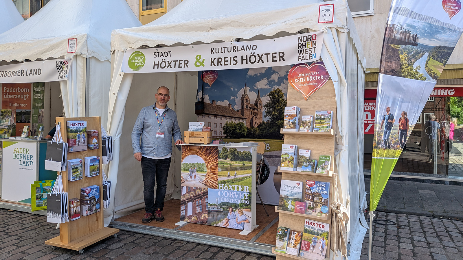Zwei Messen, großes Interesse: Höxter macht in Münster und Düsseldorf Lust auf das Weserbergland