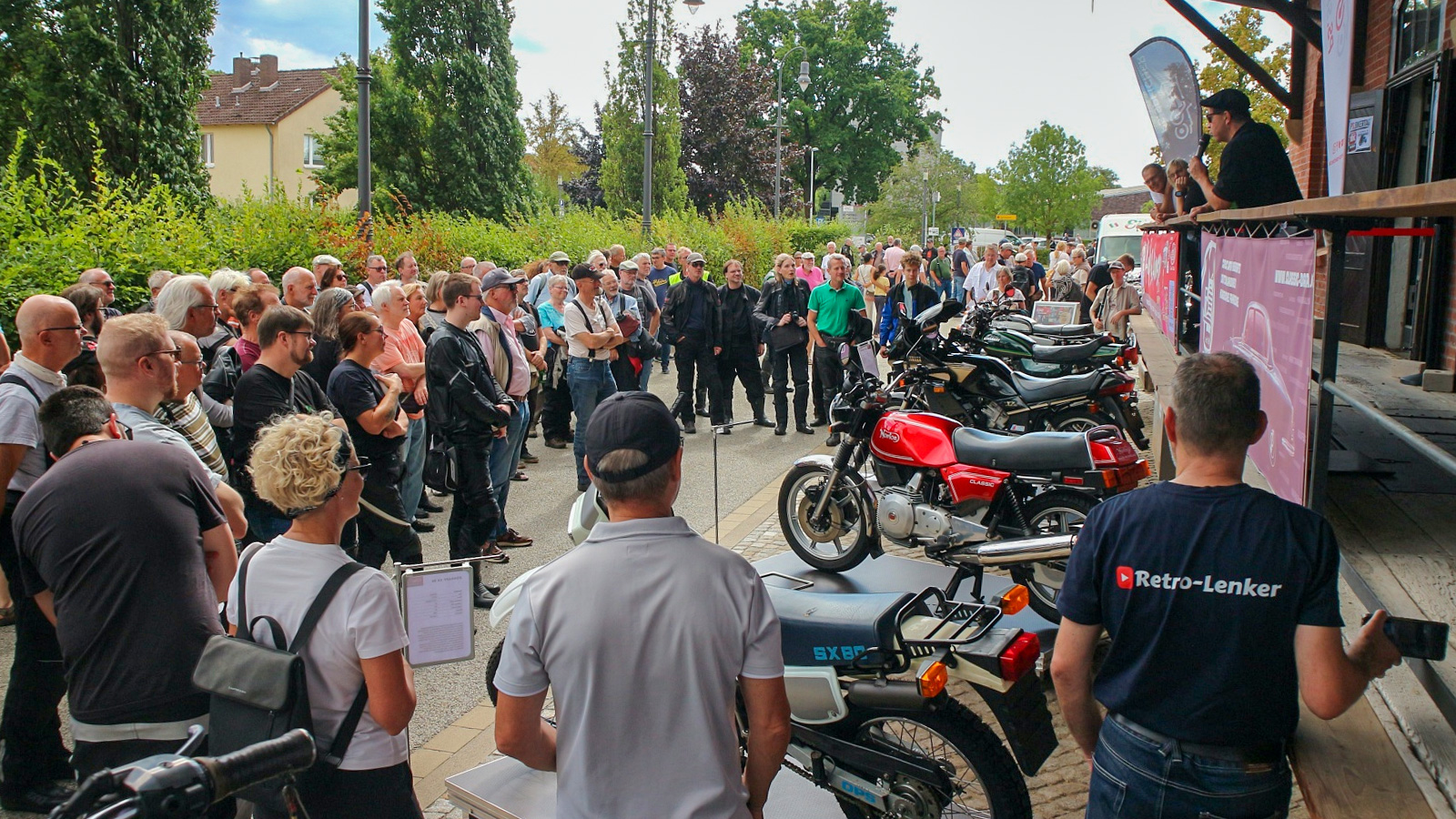 8. Bikertag im PS.Speicher begeistert mit Weltenbummler-Vortrag, Community-Stories und Ducati-Sensation