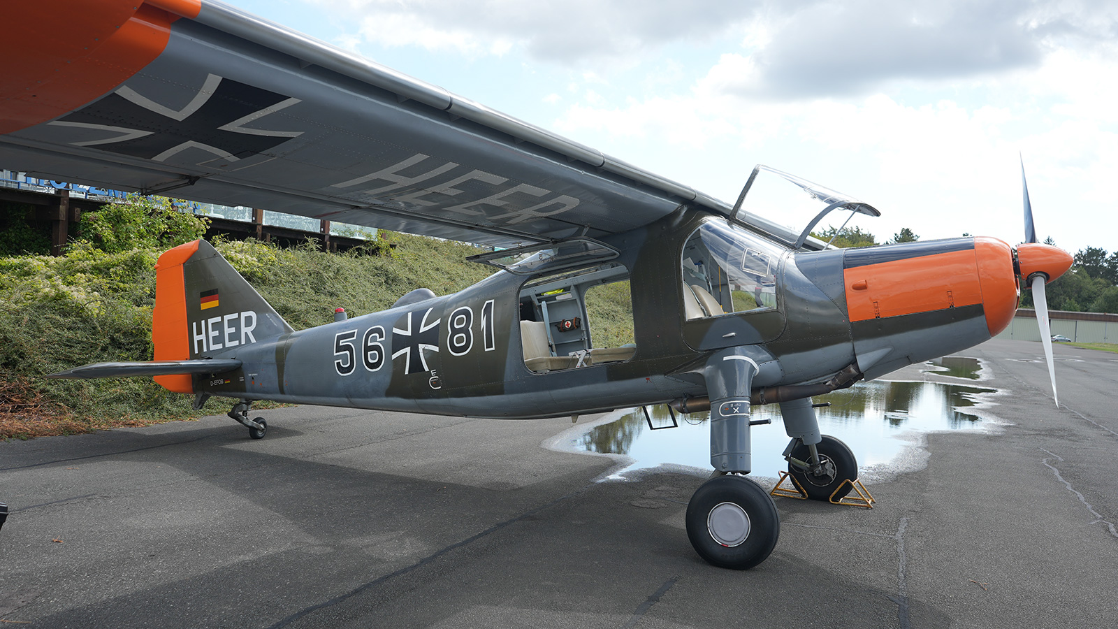 Luftfahrtlegenden hautnah: Zwei „Do 27“ und eine „G.91“ begeisterten am Flugplatz Höxter-Holzminden
