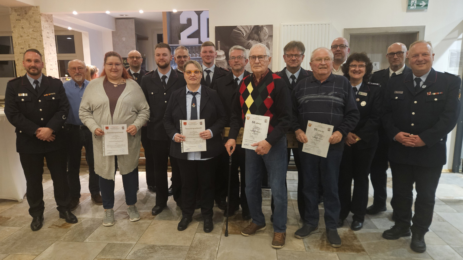 Freiwillige Feuerwehr Arholzen zieht Bilanz: Zwölf Einsätze und über 1.700 Dienststunden im Jahr 2025