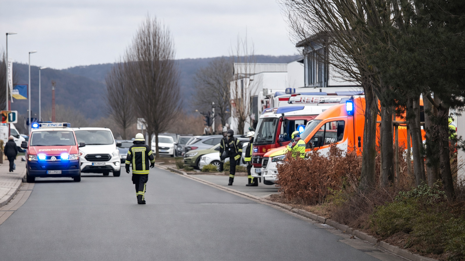 Gefahrgutaustritt bei Unternehmen in Lauenförde
