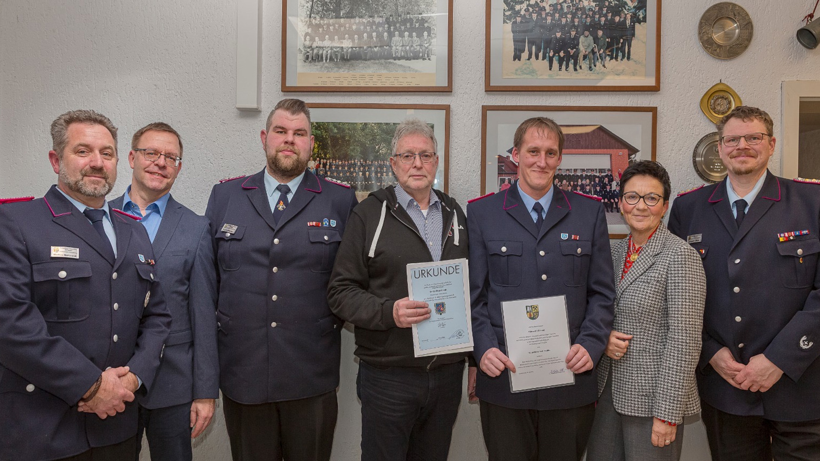 Feuerwehr Hohenbüchen blickt bei Jahreshauptversammlung auf zehn Einsätze und 1.561 Dienststunden zurück