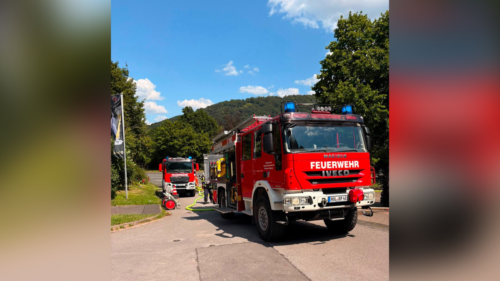 Feuer in Kellerraum an der „Poller Straße“: Einsatzkräfte löschen Brand in Bodenwerder schnell