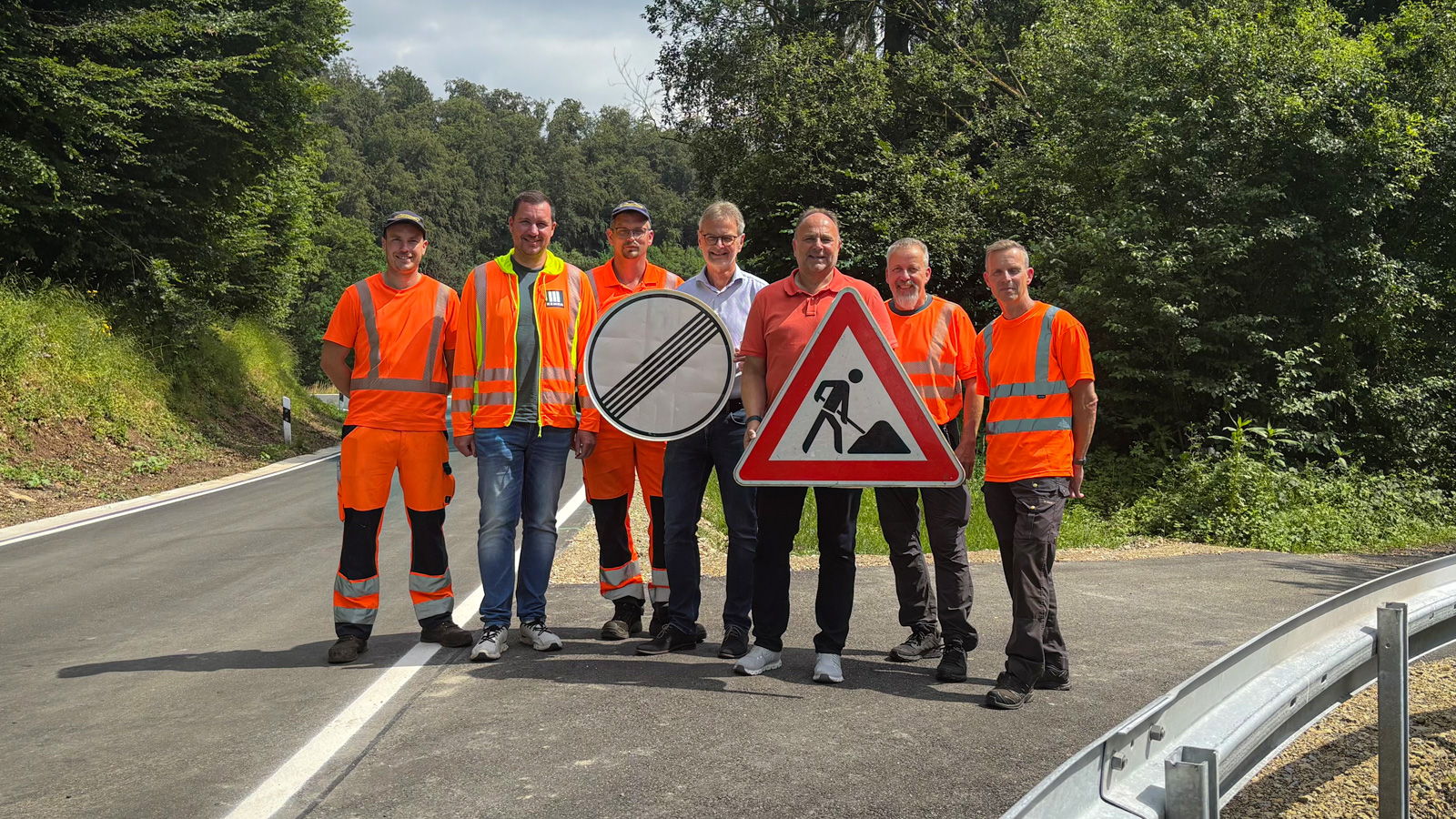 Landkreis schließt eines der größten Straßenbauprojekte der vergangenen Jahrzehnte ab