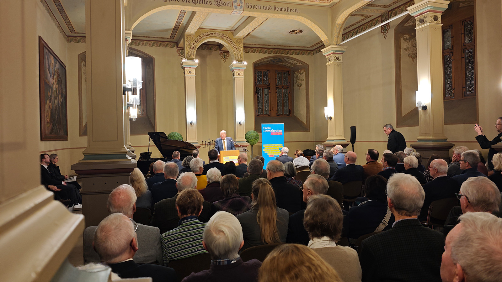 FDP-Neujahrsempfang in Bevern: Christian Dürr setzt deutliche Akzente