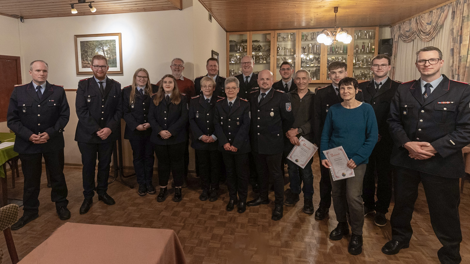 Feuerwehr Hehlen blickt auf einsatzreiches Jahr zurück und stellt Weichen für 2026